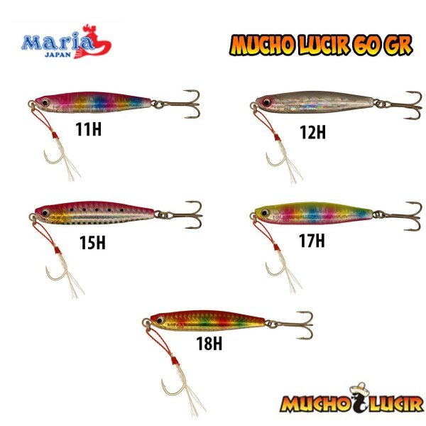Mucho Lucir Jig 60 gr - 10H