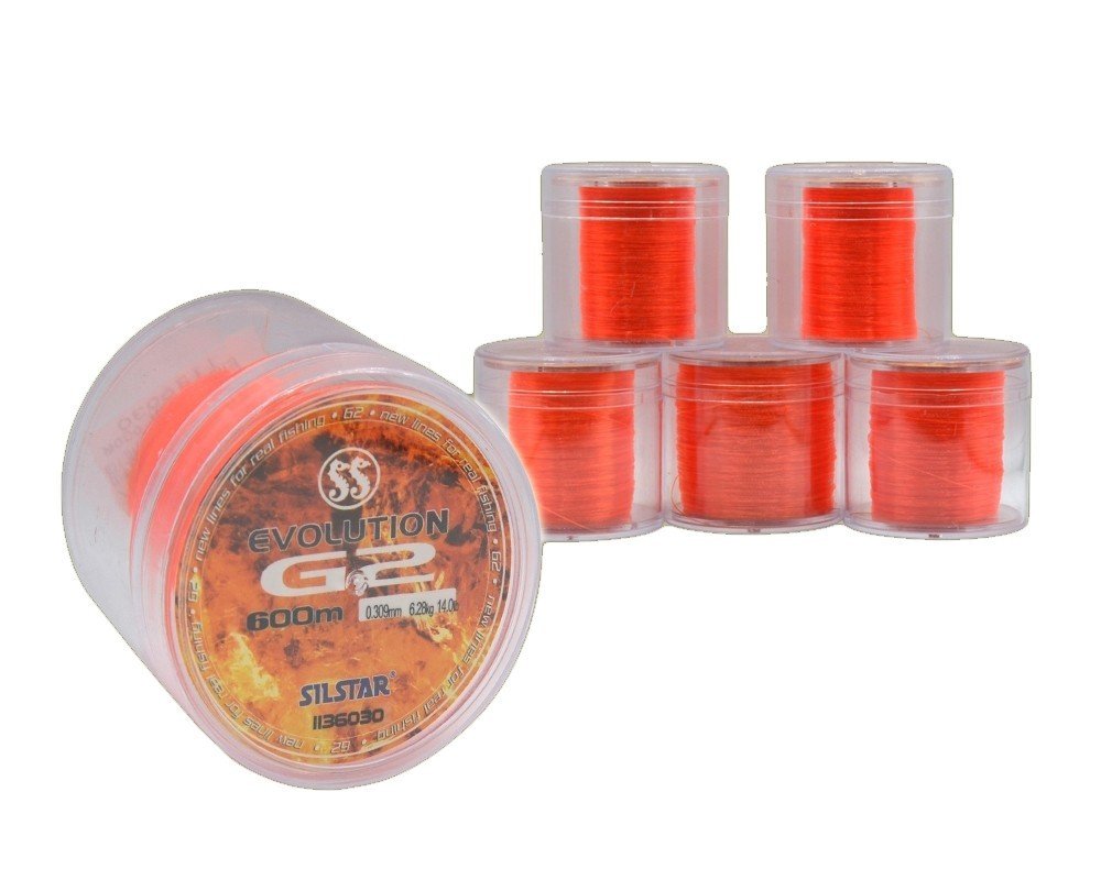 Silstar 1136 Evolution G2 600mt Monofilament Misina Oranj 0.30 mm
