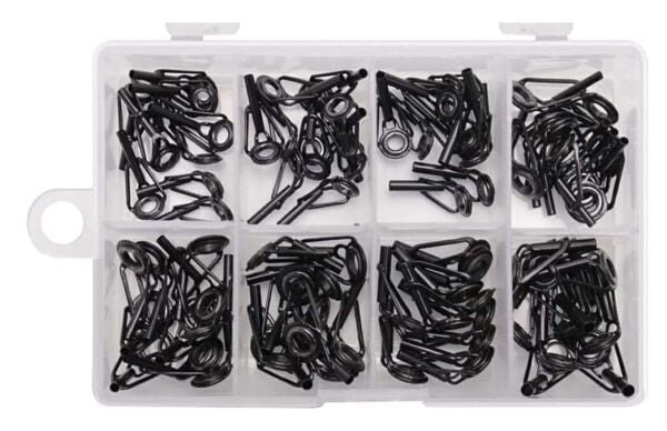 Captain Kamış Porselen Uç Seti 80li Kutu Black-Nikel 18-20-22-24-26mm