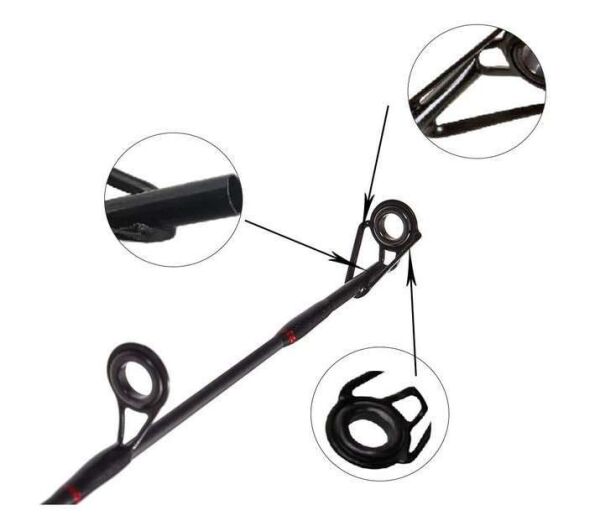 Captain Kamış Porselen Uç Seti 80li Kutu Black-Nikel 18-20-22-24-26mm