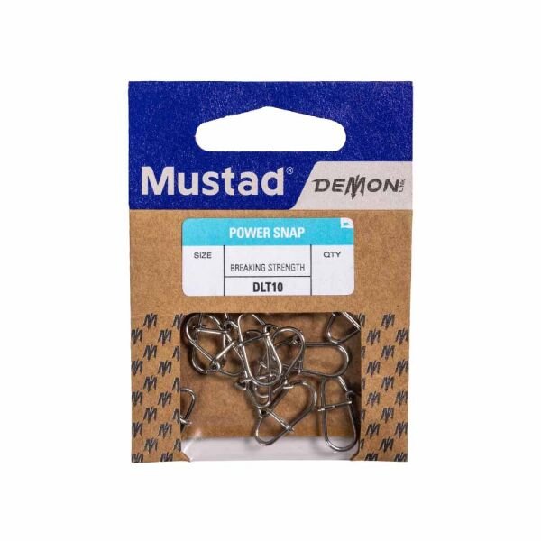 Mustad Demon Power Klips DLT10 Standart - NO:3 - 10LU