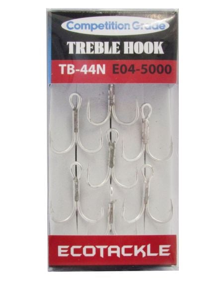 Ecotackle TB-44 Üçlü İğne Nikel 10