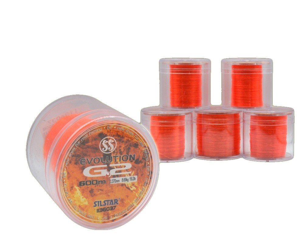 Silstar 1136 Evolution G2 600mt Monofilament Misina Oranj 0.37 mm