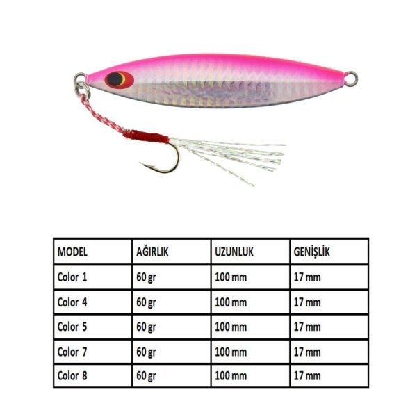 Aqua Salty Multi Jig 60 gr - 1
