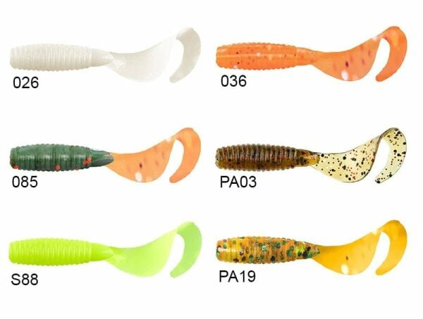 Lucky John Micro Grub 1'' (2.5 cm) Silikon Yem 15P S10