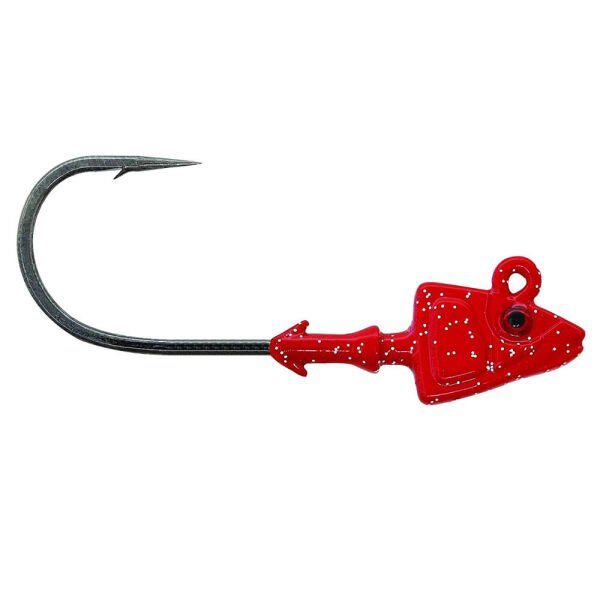 Mustad Sd840 Shad Jig Head Red - 14GR - 3LU - 4-0