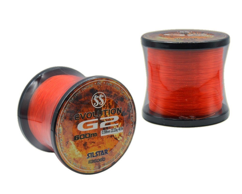 Silstar 1136 Evolution G2 600mt Monofilament Misina Oranj 0.60 mm