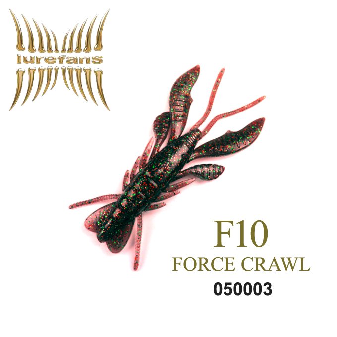 LUREFANS F10 FORCE CRAW 11CM 12G COLOR: 3