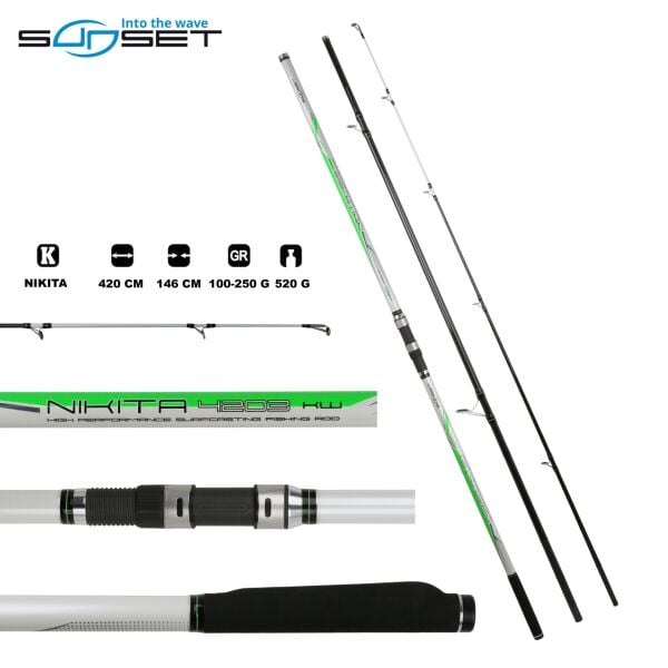 Nikita Surf Kamışı Power Kw 420 Cm (100-250gr)