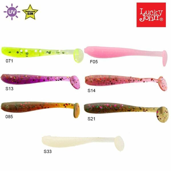 Lucky John Baby Rockfish 1.4'' (3.56 cm) 20P Silikon Yem S30