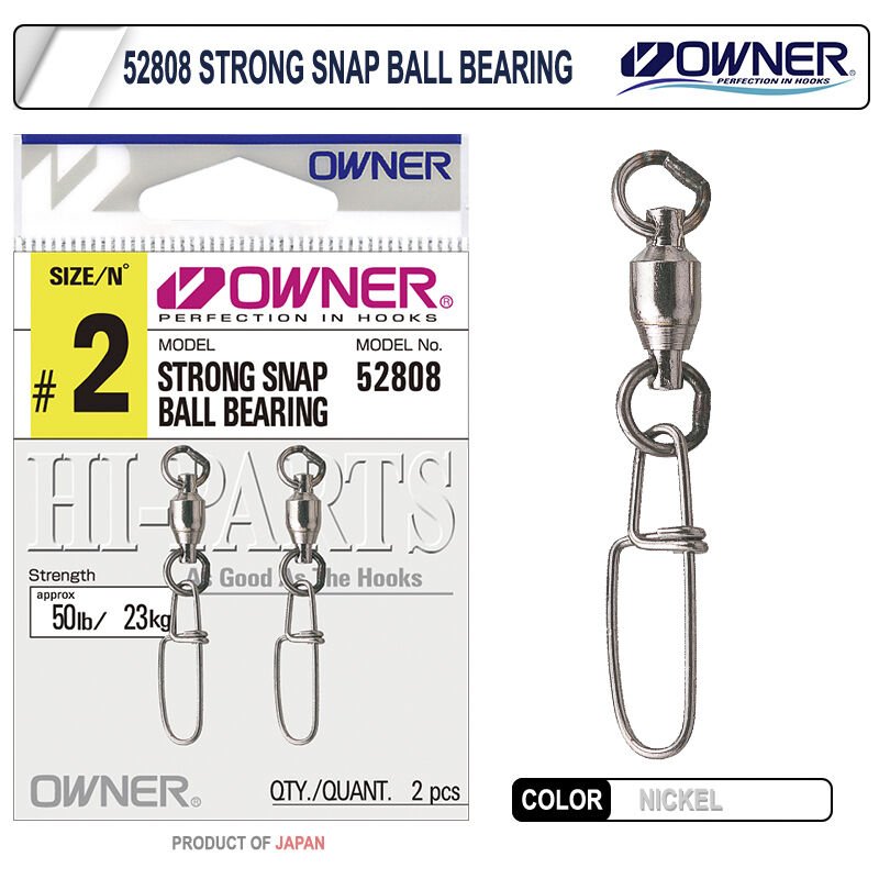 Owner 52808 Strong Snap Ball Bearing Rapala Klipsi 2