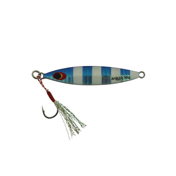 Aqua Salty Multi Jig Zebra Glow 30 gr - 4