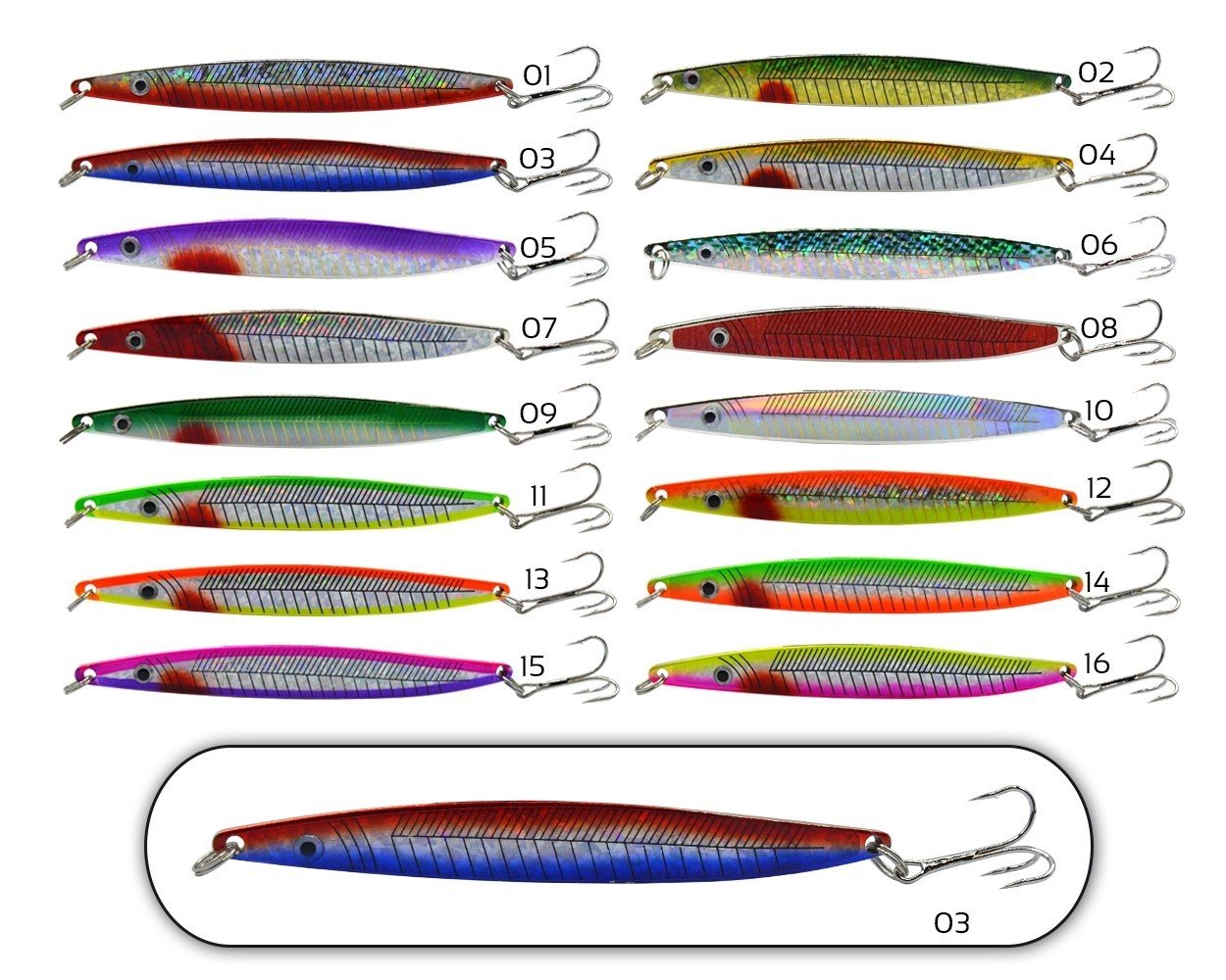 Captain 6115 Lüfer Kaşığı 26gr Hunter 10.5cm 03