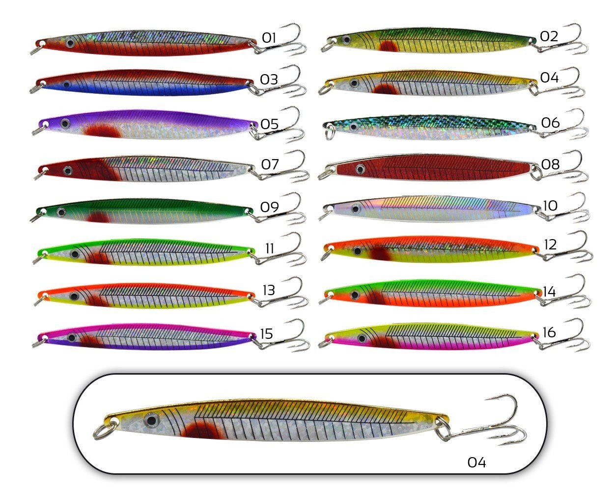 Captain 6115 Lüfer Kaşığı 26gr Hunter 10.5cm 04