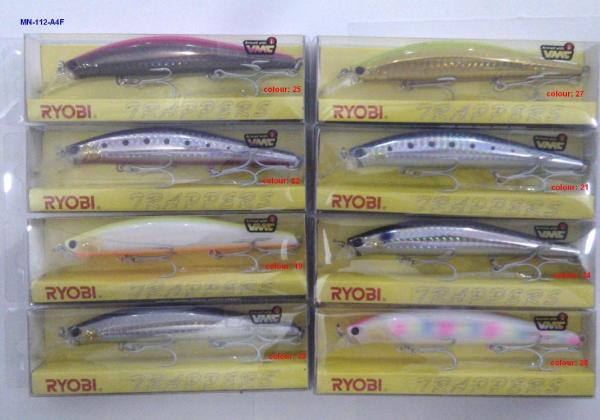 Ryobi Maket Balık MN-112-A4F Boy: 112MM Colour: 25
