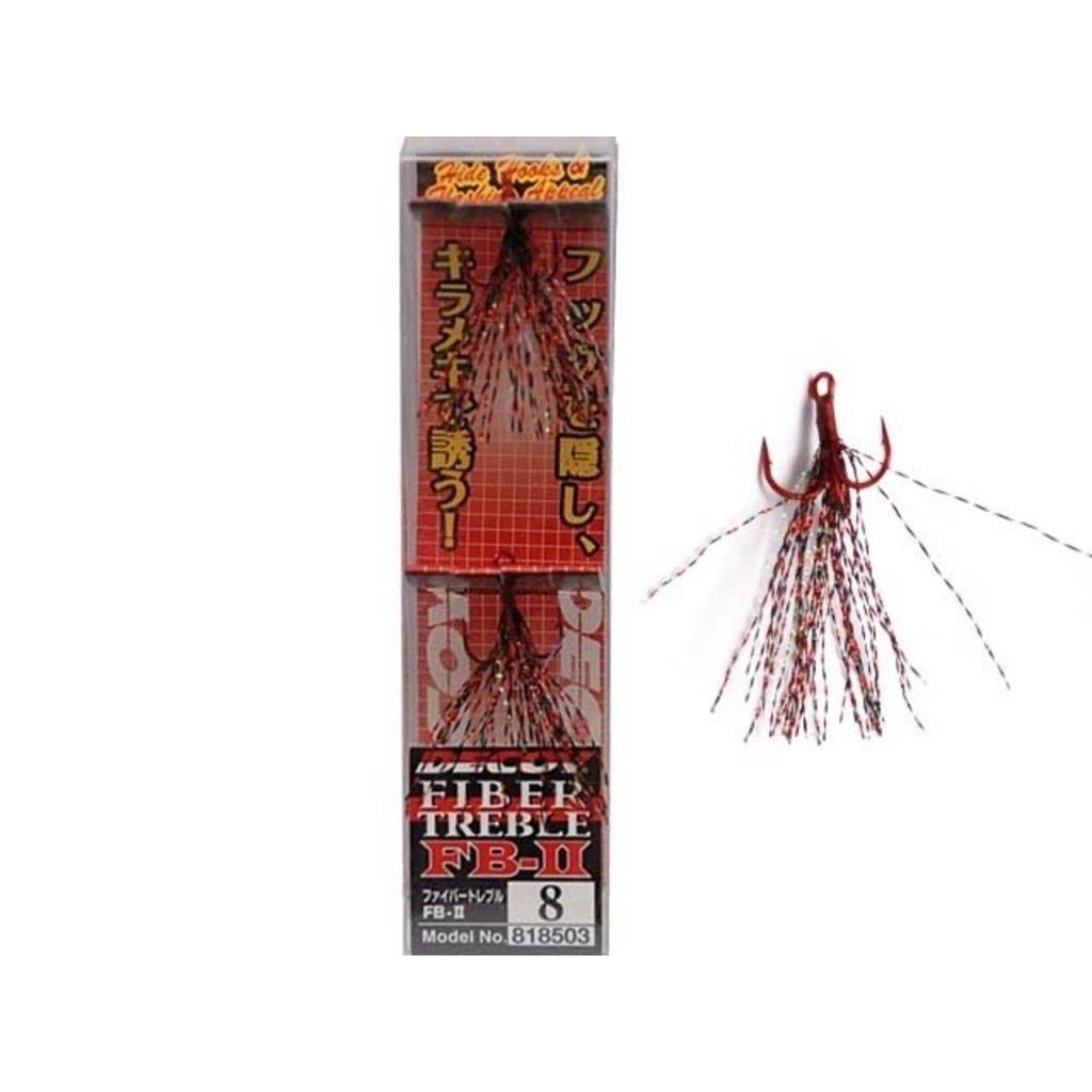 DECOY FB-II Fiber Treble Floş Elyaflı Üçlü İğne 8
