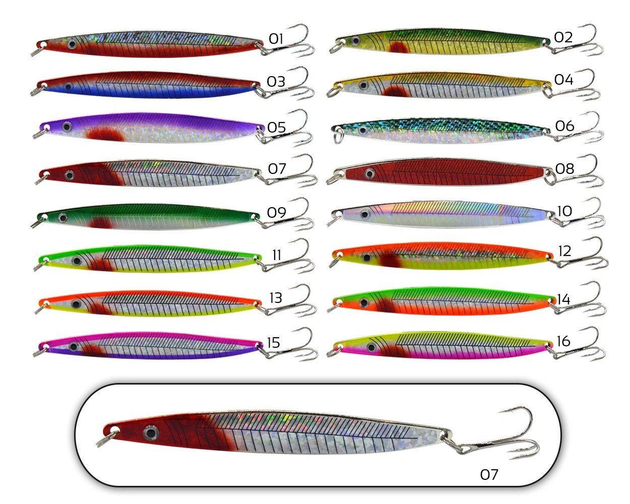Captain 6115 Lüfer Kaşığı 26gr Hunter 10.5cm 07