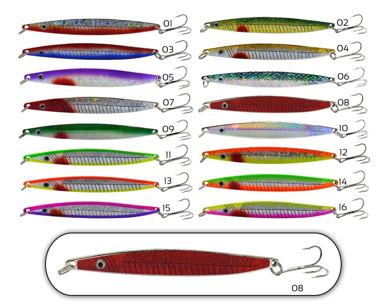 Captain 6115 Lüfer Kaşığı 26gr Hunter 10.5cm 08