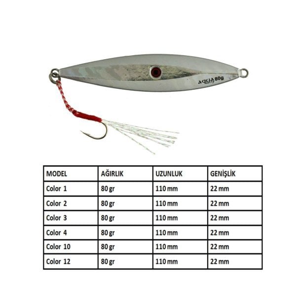Aqua Salty Ringo Jig 80 gr - 2