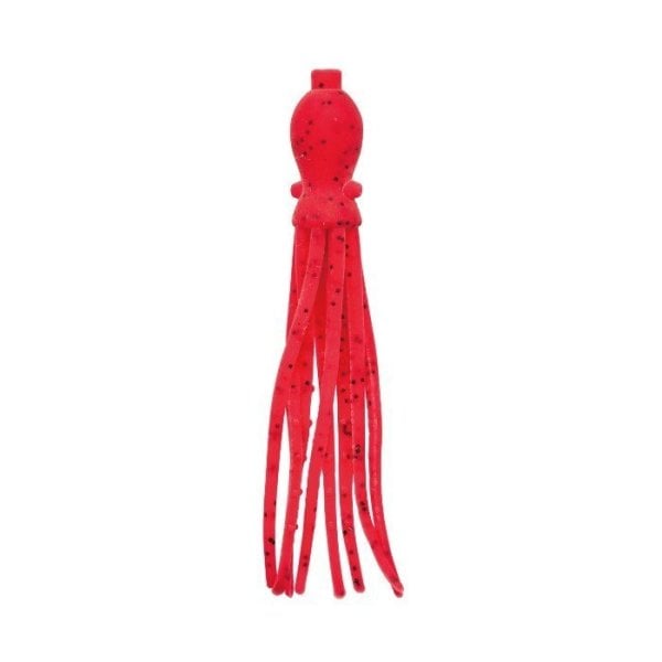 NIKKO OCTOPUS 114MM UV SİLİKON YEM UV RED 451