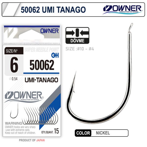 Owner 50062 Umi-Tanago White İğne 4