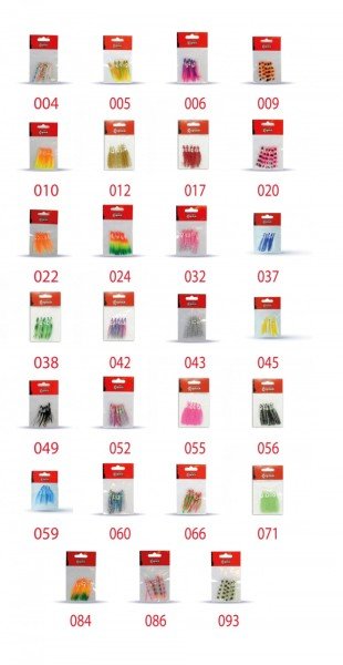 Captain 3593 Octopus Pride 5cm Ahtapot Sübye 5'li Paket Suni Yem 004