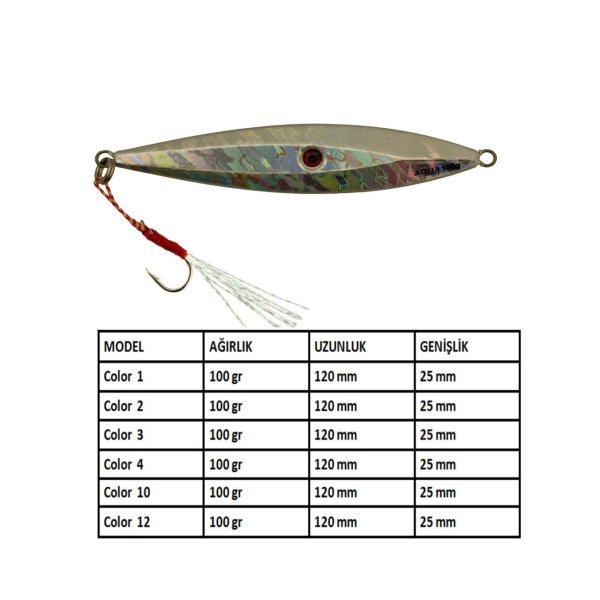 Aqua Salty Ringo Jig 100 gr - 2