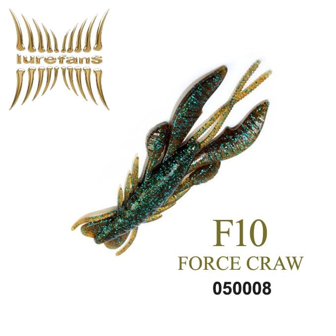 LUREFANS F10 FORCE CRAW 11CM 12G COLOR: 8