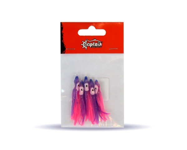 Captain 3593 Octopus Pride 5cm Ahtapot Sübye 5'li Paket Suni Yem 006