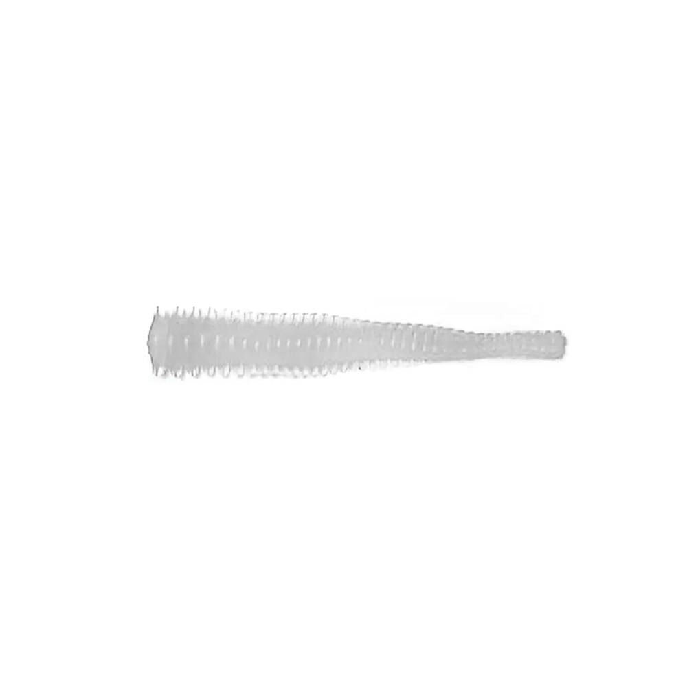 Albastar Sandworm Silikon Sahte Yem White - 55MM
