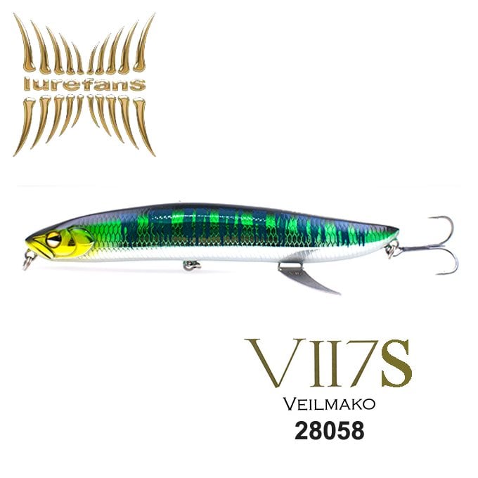 LUREFANS VEILMAKO V117S 11.7CM 21.8G COLOR: 58