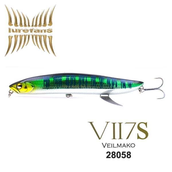 LUREFANS VEILMAKO V117S 11.7CM 21.8G COLOR: 58