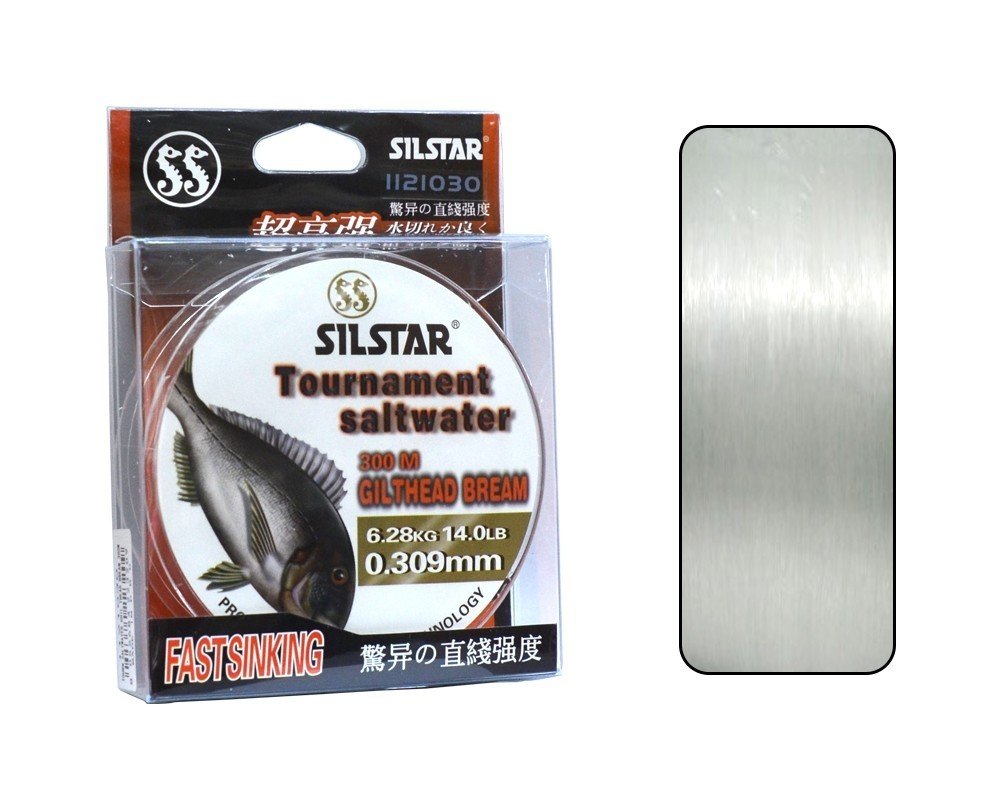 Silstar 1121 Tournament 300mt Monofilament Misina Beyaz 0.30 mm