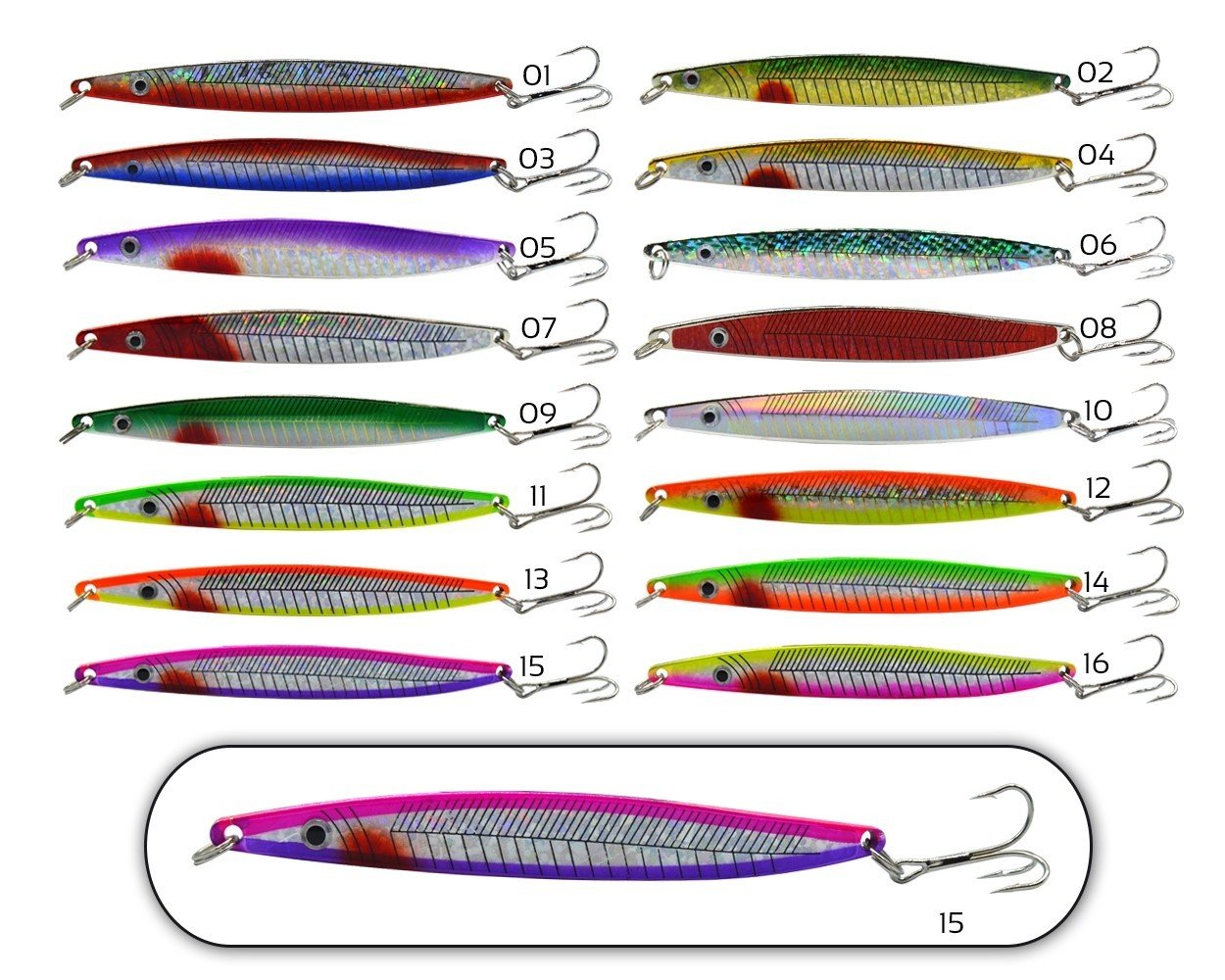Captain 6115 Lüfer Kaşığı 26gr Hunter 10.5cm 15