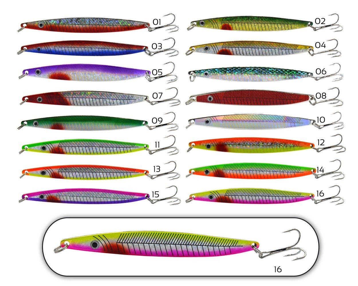 Captain 6115 Lüfer Kaşığı 26gr Hunter 10.5cm 16