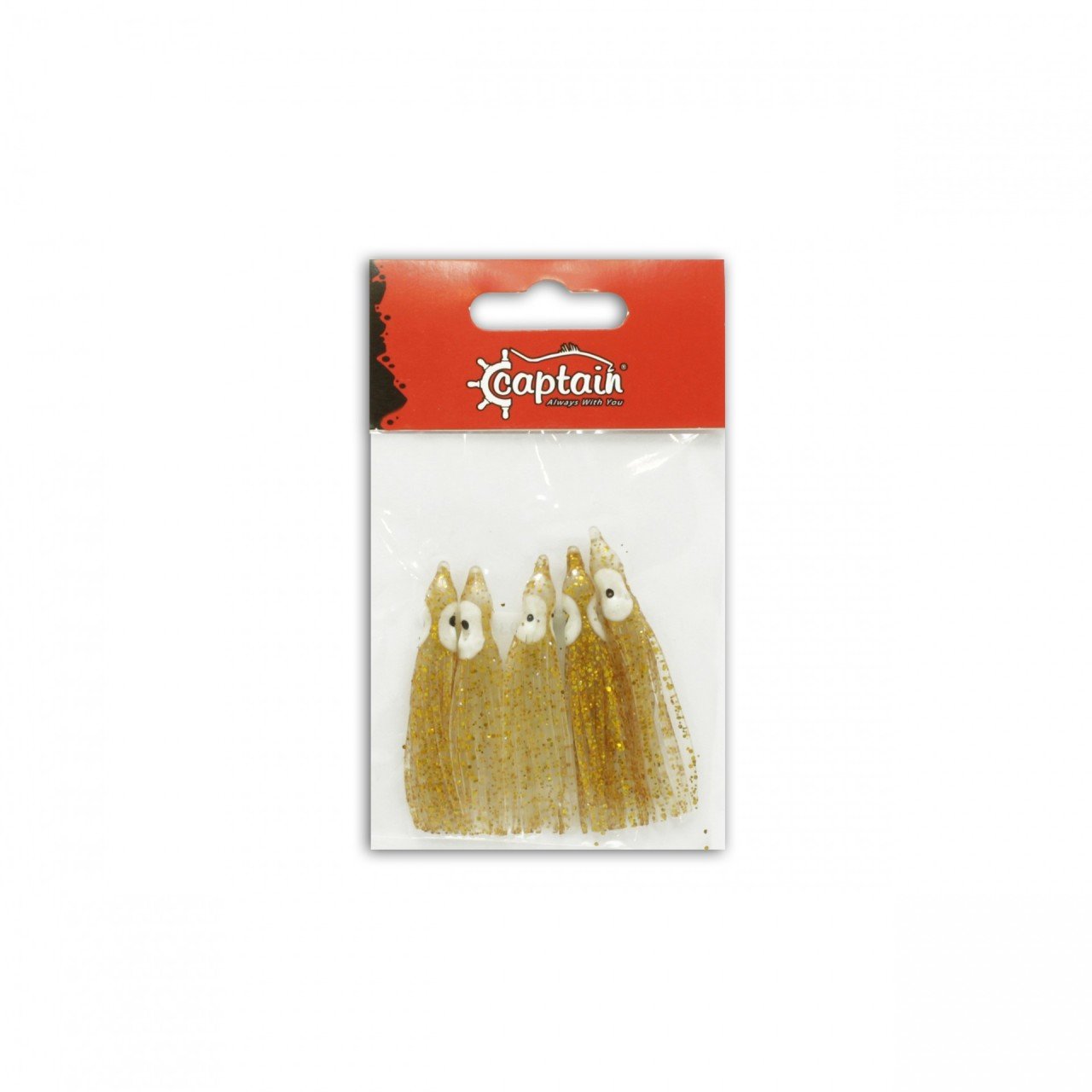 Captain 3593 Octopus Pride 5cm Ahtapot Sübye 5'li Paket Suni Yem 012