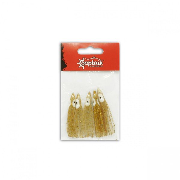 Captain 3593 Octopus Pride 5cm Ahtapot Sübye 5'li Paket Suni Yem 012