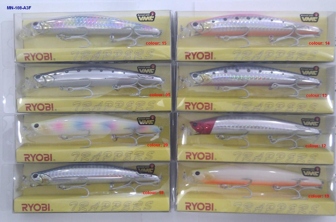 Ryobi Maket Balık MN-108-A3F Boy: 108MM Colour: 14