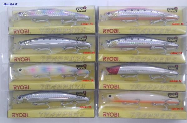Ryobi Maket Balık MN-108-A3F Boy: 108MM Colour: 14