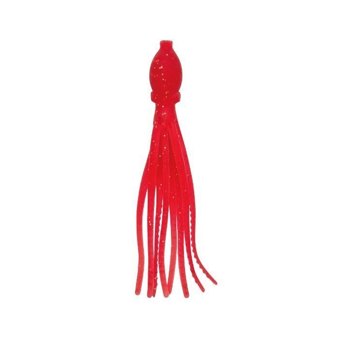NIKKO OCTOPUS 89MM SİLİKON YEM UV RED 462