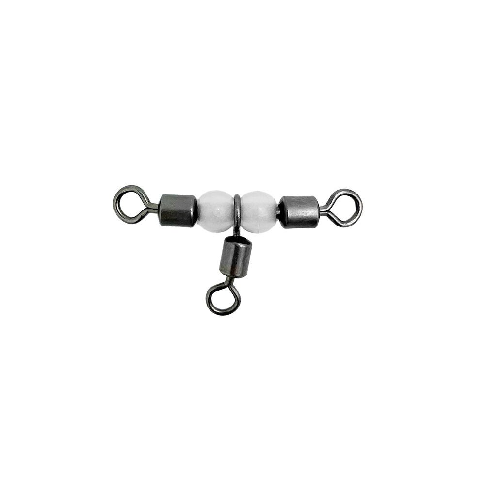 Albastar Boncuklu Inox Üçlü Fırdöndü Standart - NO:7*8 - 10LU
