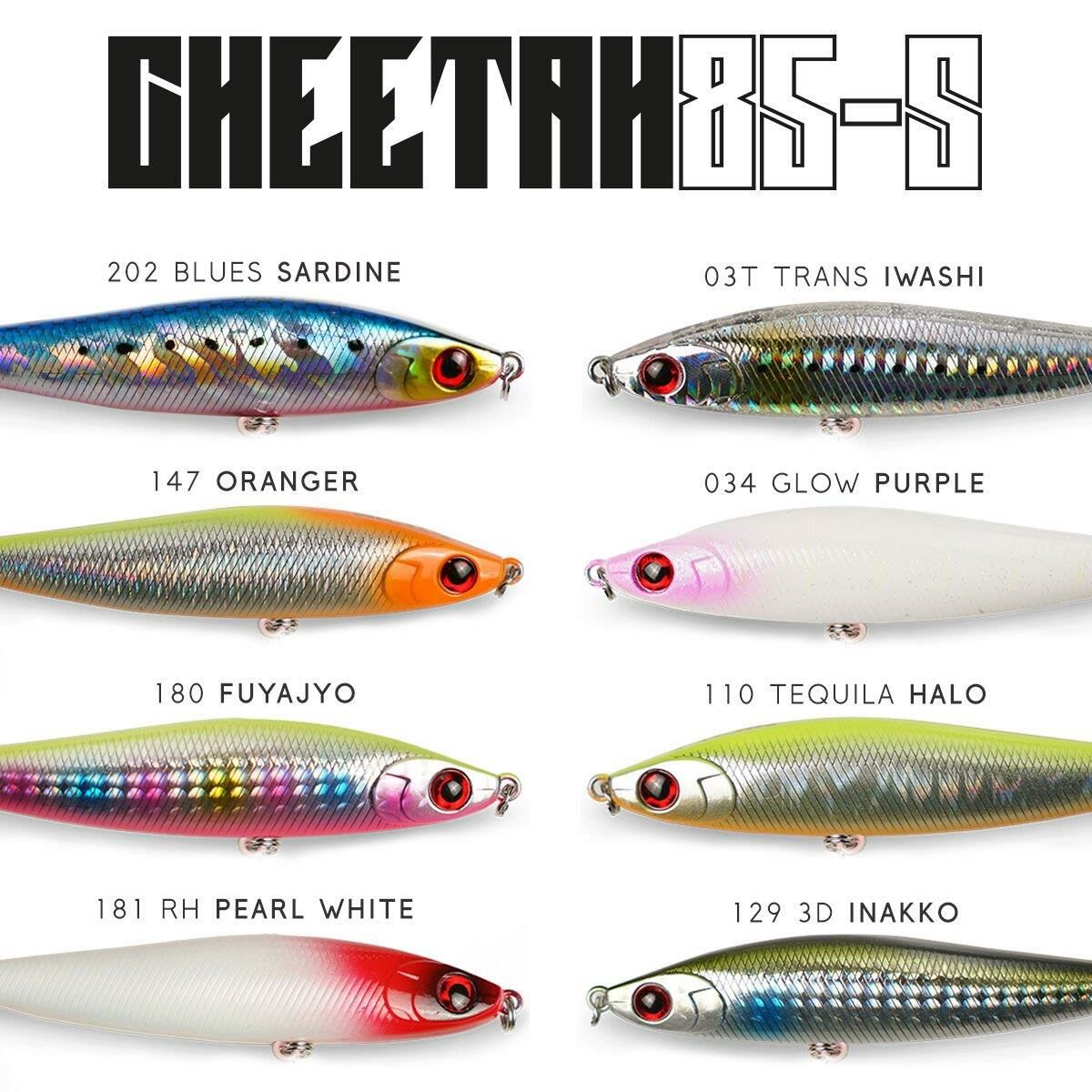 Fujin Cheetah 85S 20gr 8.5cm Maket Balık 