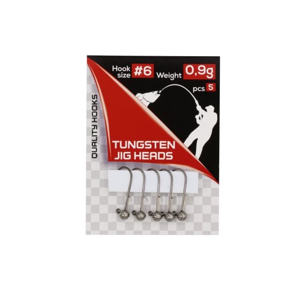 Jaxon Tungsten Jig Heads #6 0,9 GR