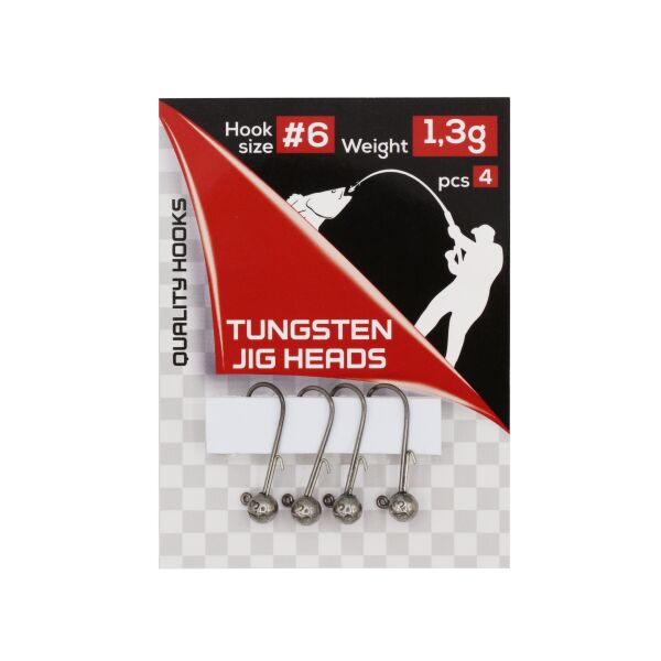 Jaxon Tungsten Jig Heads #6 0,9 GR