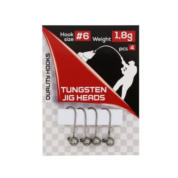 Jaxon Tungsten Jig Heads #6 0,9 GR