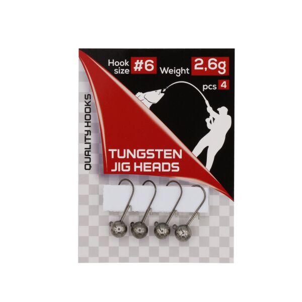 Jaxon Tungsten Jig Heads #6 0,9 GR