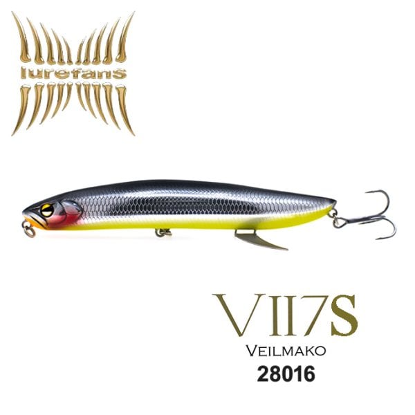 LUREFANS VEILMAKO V117S 11.7CM 21.8G COLOR: 16