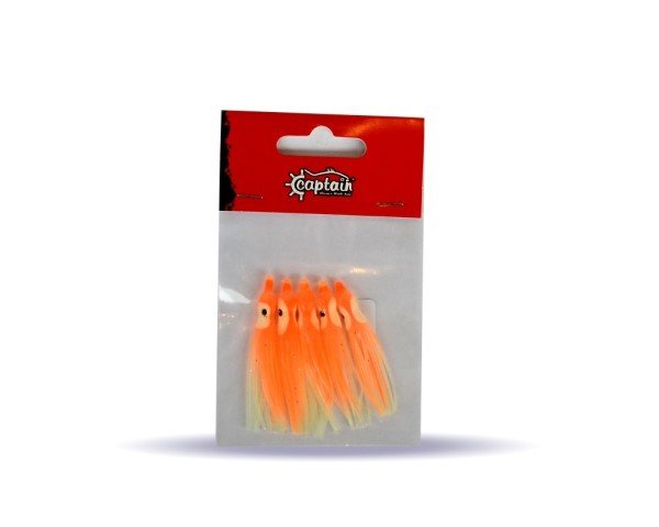 Captain 3593 Octopus Pride 5cm Ahtapot Sübye 5'li Paket Suni Yem 022