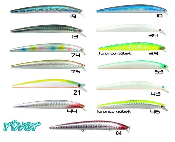 River Treble Devil 145F 14.5cm 21.5g 0.3-0.7mt 10