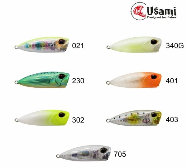Usami Snoopy 55F Popper 7.4 G Maket Balık 021